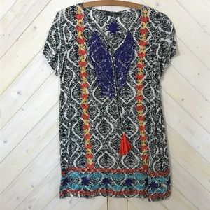 Embroidered top/dress